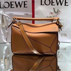 💝💝LOEWE Puzzle small geometric patchwork crossbody bag